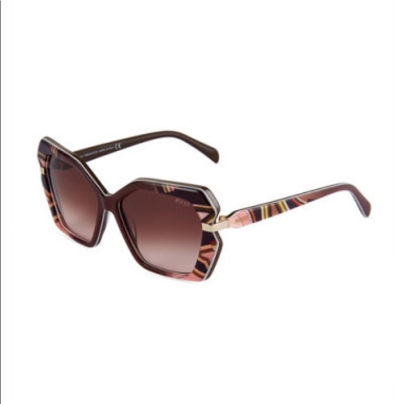 New Emilio Pucci Butterfly Frame Sunglasses - Picture 12 of 12